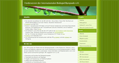 Desktop Screenshot of ibo-verein.de